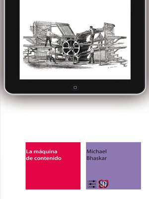 cover image of La máquina de contenido